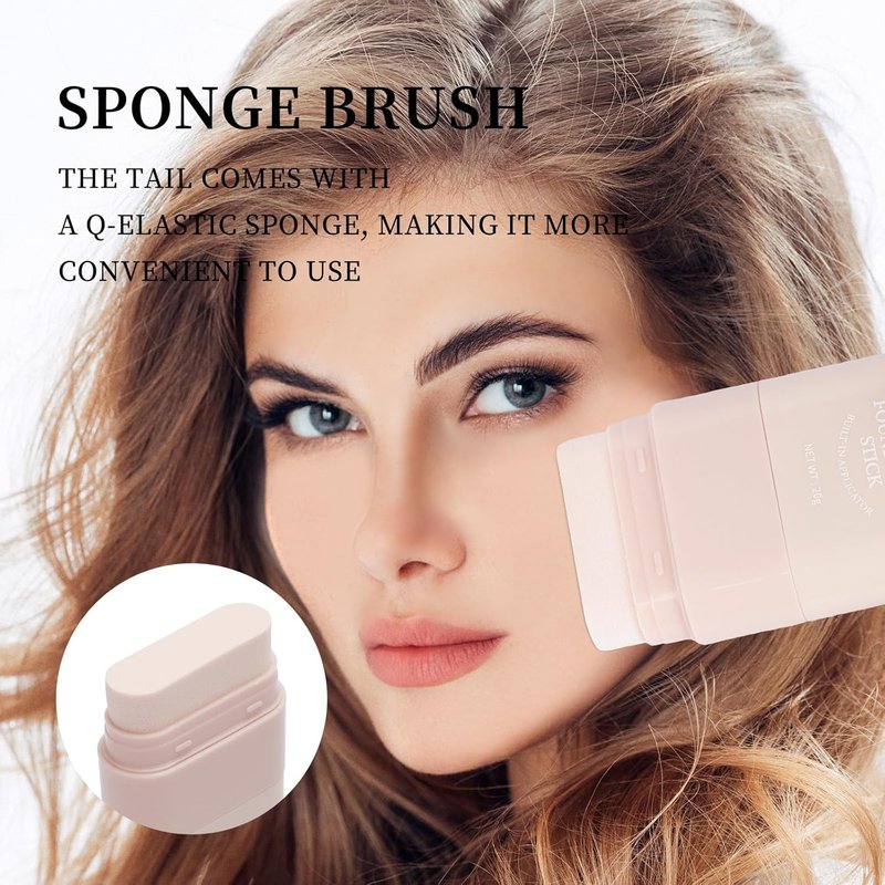 O'CHEAL Face Foundation Contour Stick - Long-Wear Lightweight Concealer for Blemishes | Shade 02 Natural
