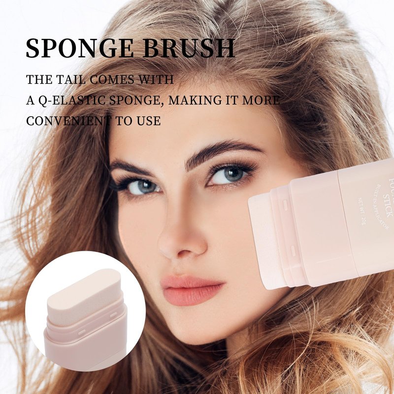 O'CHEAL Face Foundation Contour Stick Blemish Contouring Face Long-wear Lightweight Brighten Stick Concealer Beauty Makeup 03#LIGHT SKIN