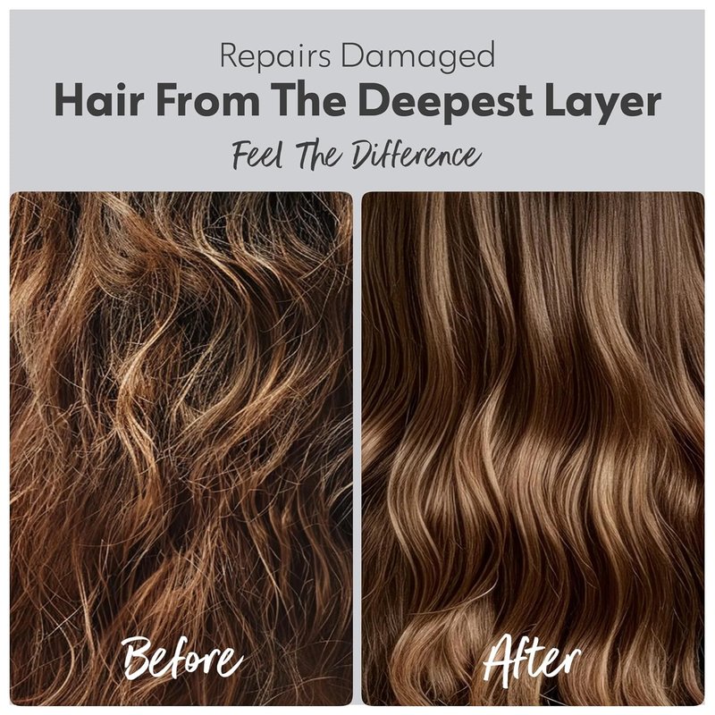Bio-Molecule Bond Repair Shampoo for Color Treated Hair - Moisturizing & Strengthening | Sulfate Free, Vegan, 10.1 Fl Oz