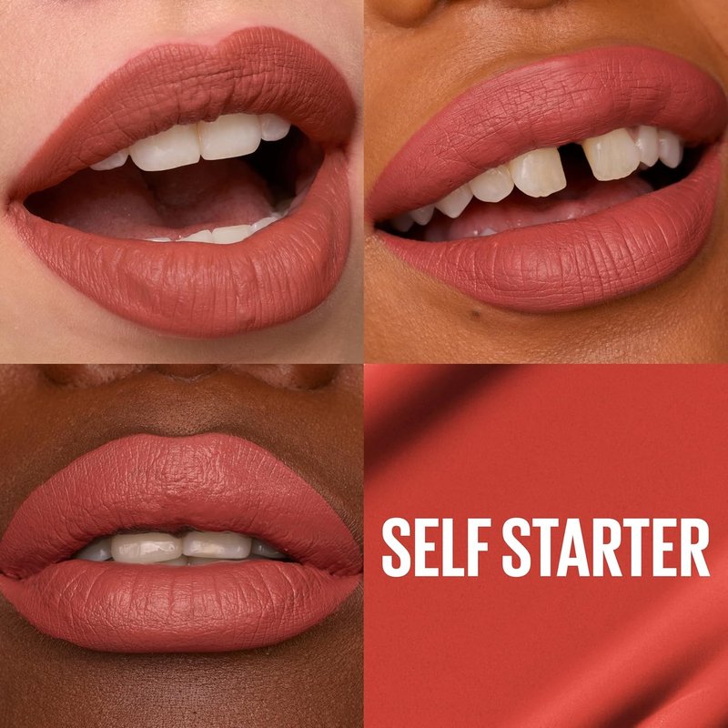 Maybelline Super Stay Matte Ink Liquid Lipstick - Long-Lasting, High Impact Color, Self-Starter, Light Red, 1 Count