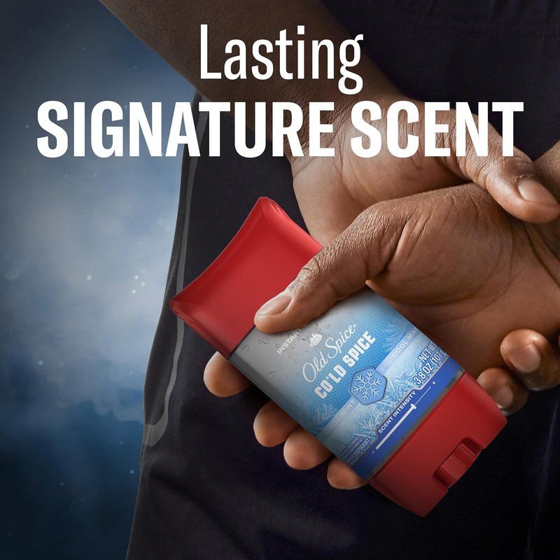 Old Spice Antiperspirant Deodorant for Men - 24/7 Sweat & Odor Protection | Cool Mint Scent, 3.8 oz