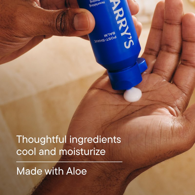 Harry's Post-Shave Balm for Men with Aloe - (2 Pack) 3.4 fl oz - Calms and Soothes Skin After Shaving - TSA Approved Travel Essentials