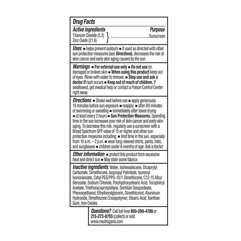 Neutrogena Purescreen+ Tinted Sunscreen SPF 30 - Mineral Formula with Zinc Oxide & Vitamin E | 1.1 fl oz