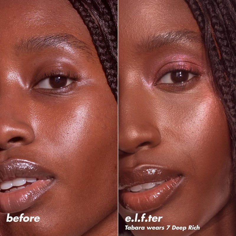 e.l.f. Halo Glow Powder - Ultra-Fine Finishing Powder for Smooth Pores & Fine Lines | Vegan, Deep Warm Shade