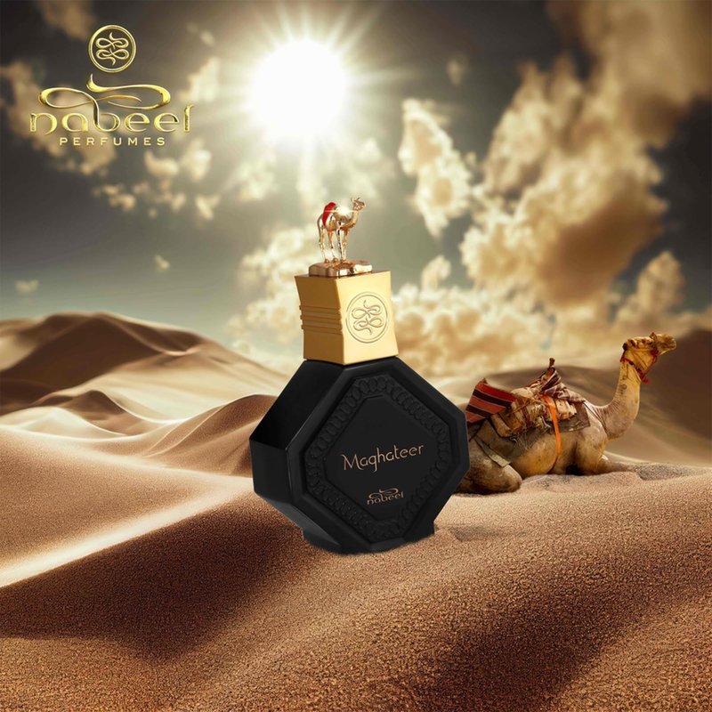 Nabeel Master Perfumer Collection - Maghateer for Unisex - Arabian Perfume for Women & Men - Fragrance with White Flowers, Bergamot, Rose, Oud Scent - Arabic Cologne - Travel Size - 3.3 oz EDP Spray