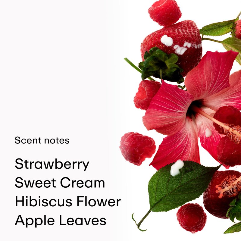 PHLUR Berry Cream Body Mist, 8 Fl Oz - Hair and Body Perfume for Women, Sweet Berries & Vanilla Perfume Body Spray with Strawberry, Cream, Vanilla Bean and Sugared Amber Fragrance