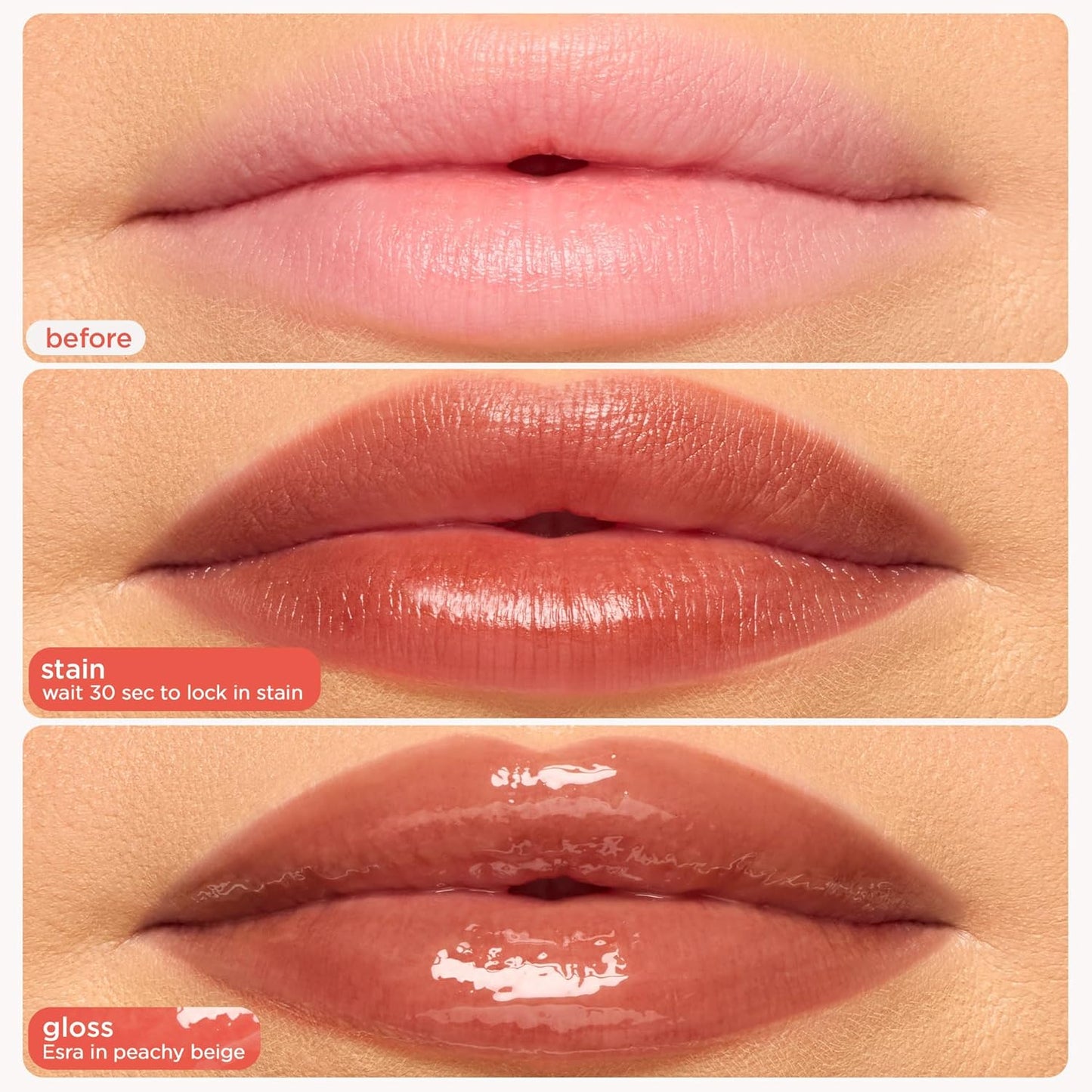 Tarte Maracuja Juicy Lip Tattoo - Transfer Proof Lip Stain & Nourishing Gloss Combo | Vegan & Cruelty-Free