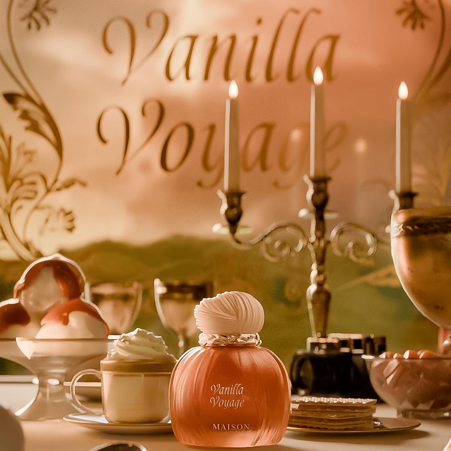 Vanilla Voyage Eau de Parfum - Luxurious Fragrance for All-Day Elegance | 3.4 oz