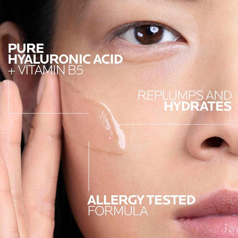 La Roche-Posay Toleriane Purifying Cleanser & Moisturizer Set | Hydrating Hyalu B5 Serum, 3-Piece Skincare Collection