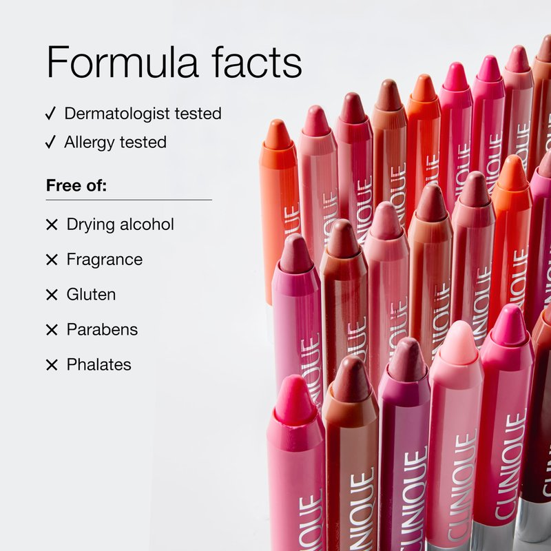 Clinique Chubby Stick Tinted Lip Colour Balm | With Shea Butter | Moisturizing + Hydrating | Natural-Looking Lip Tint, Broadest Berry