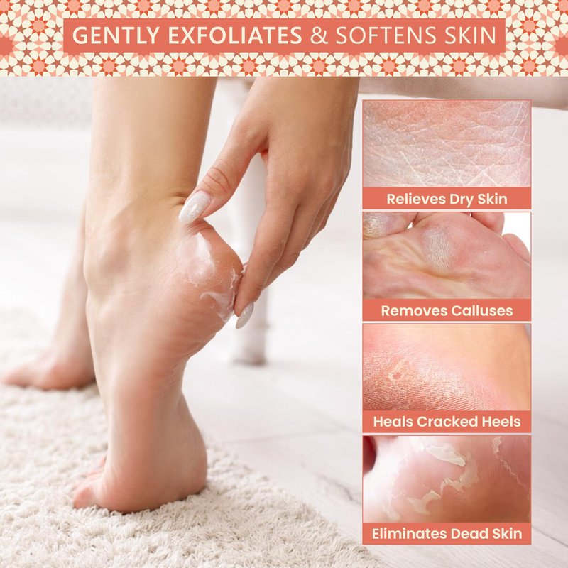 Natural Terracotta Pumice Stone for Feet – Handcrafted Foot Scrubber & Callus Remover with Gentle Exfoliation and Ergonomic Design for Smooth, Soft & Refreshed Feet – for a Spa-Like Pedicure