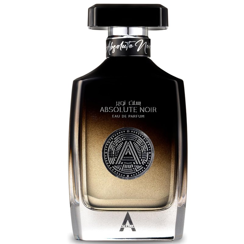 Atralia Absolute Noir Eau De Parfum for Men - Luxurious 100ml Fragrance with Bergamot & Pink Pepper Notes