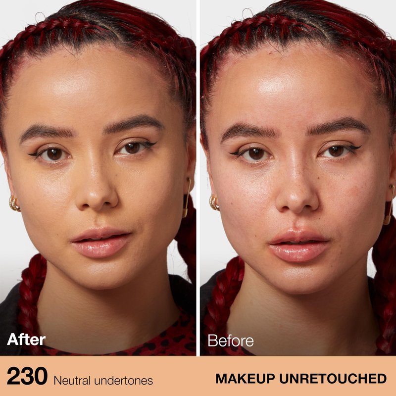 Maybelline Fit Me Matte + Poreless Liquid Foundation Makeup, Natural Buff, 2 COUNT Oil-Free Foundation