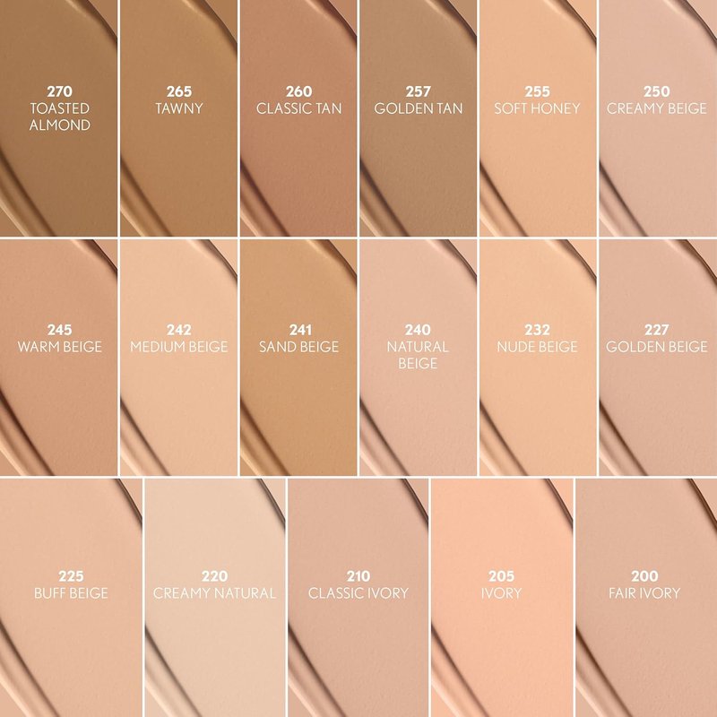 COVERGIRL & Olay Simply Ageless Liquid Foundation - Matte Finish with Hyaluronic Acid & Vitamin C | 257 Golden Tan, 1 Count