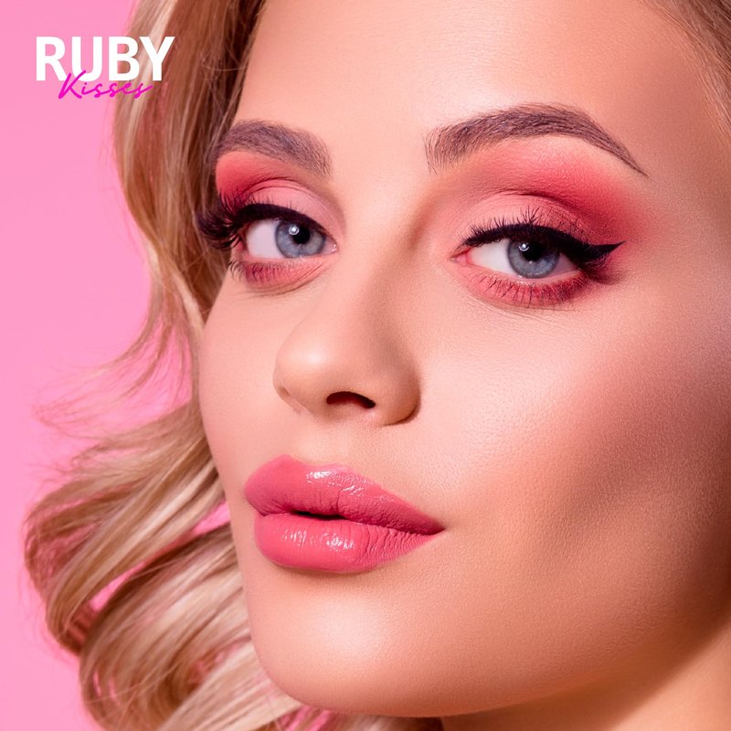 Ruby Kisses Pencil Eyeliner, Retractable Eyeliner, Waterproof, Smudge-Proof Eye Makeup, High Pigmented, 24H Long Lasting Eyepencil (4 Count, Very Black)