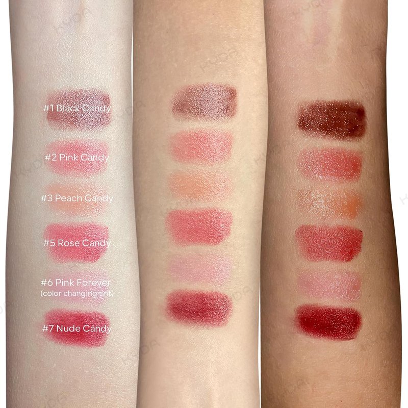 KYDA Honey Lipstick - Tinted Hydrating Lip Balm with Natural Sheer Tint | Moisturizing Black Color