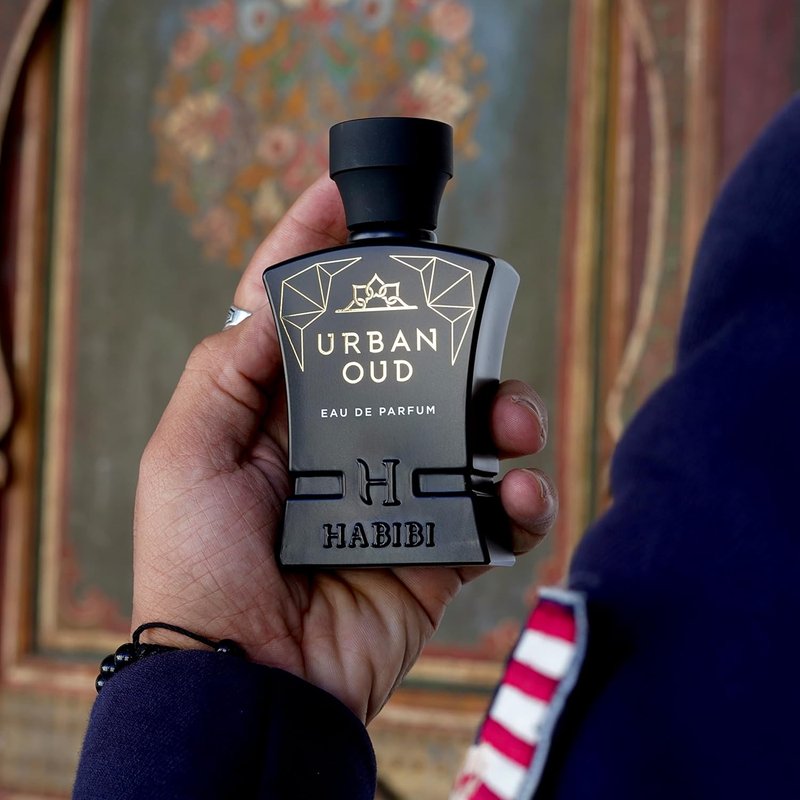 H HABIBI Urban Oud Perfume for Men - 2.5 oz Long-Lasting Woody Citrus Cologne | Luxury Gift Fragrance