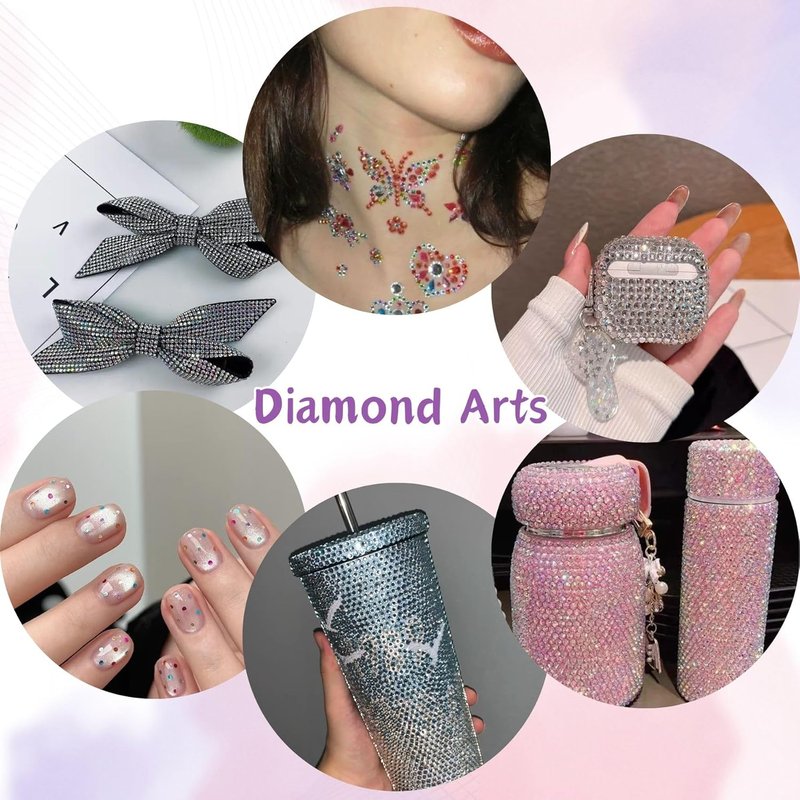 Jelly Resin Rhinestones - 42000 Pcs 3mm Multicolor Flatback Gems for Crafting | Bedazzler Kit with 3 B7000 Jewelry Glue