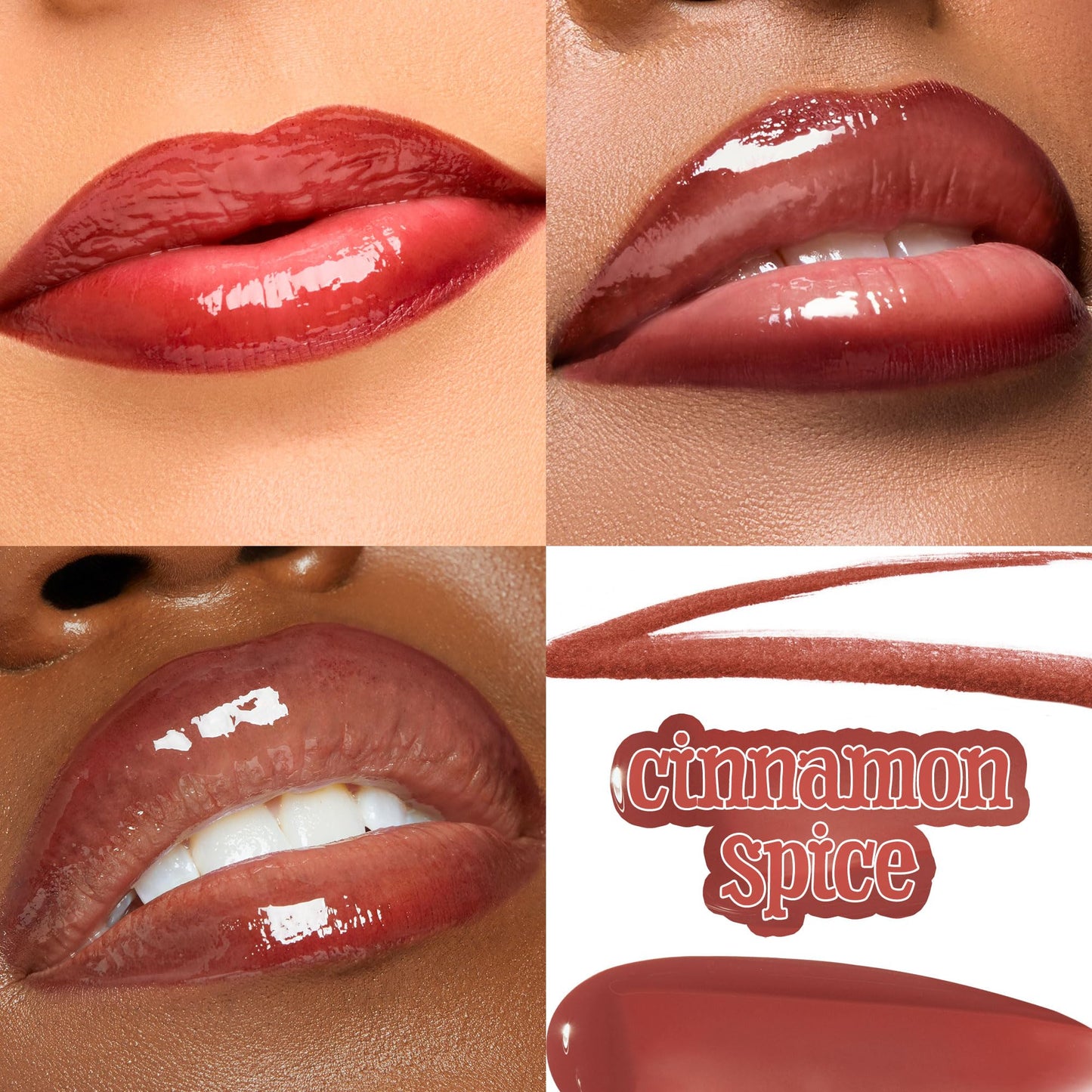 tarte maracuja juicy lip tattoo –Transfer Proof Lip Stain Tint & Nourishing Gloss Combo, 2 in 1 Lipgloss Makeup with Hyaluronic Acid & Vitamin E, Vegan & Cruelty-Free, full size, cinnamon spice