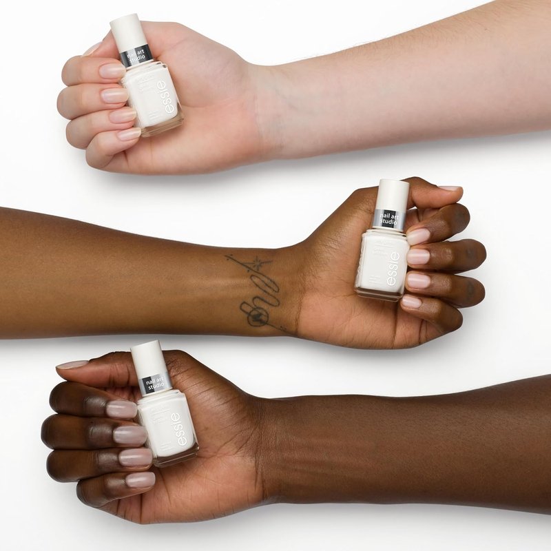 essie Nail Art Studio Jelly Gloss Polish, Vegan, Sheer White Nail Polish, Arctic Jelly, 0.46 Fl Oz