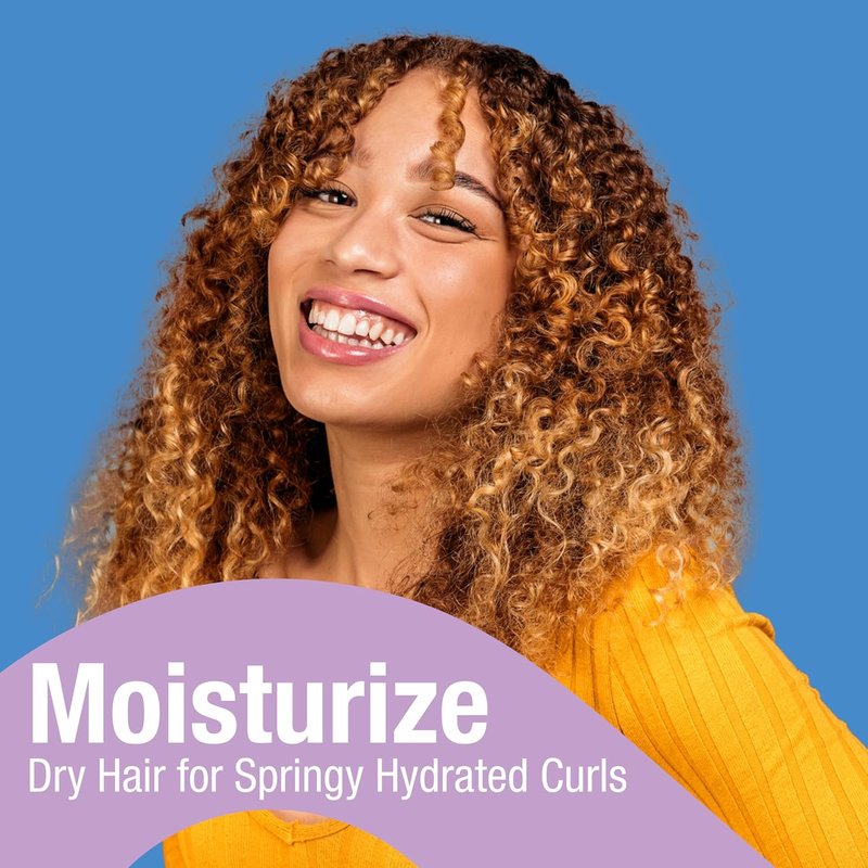 Lottabody Moisturize Me Curl & Style Milk - Coconut & Shea Oils for Frizz Control | 8 oz