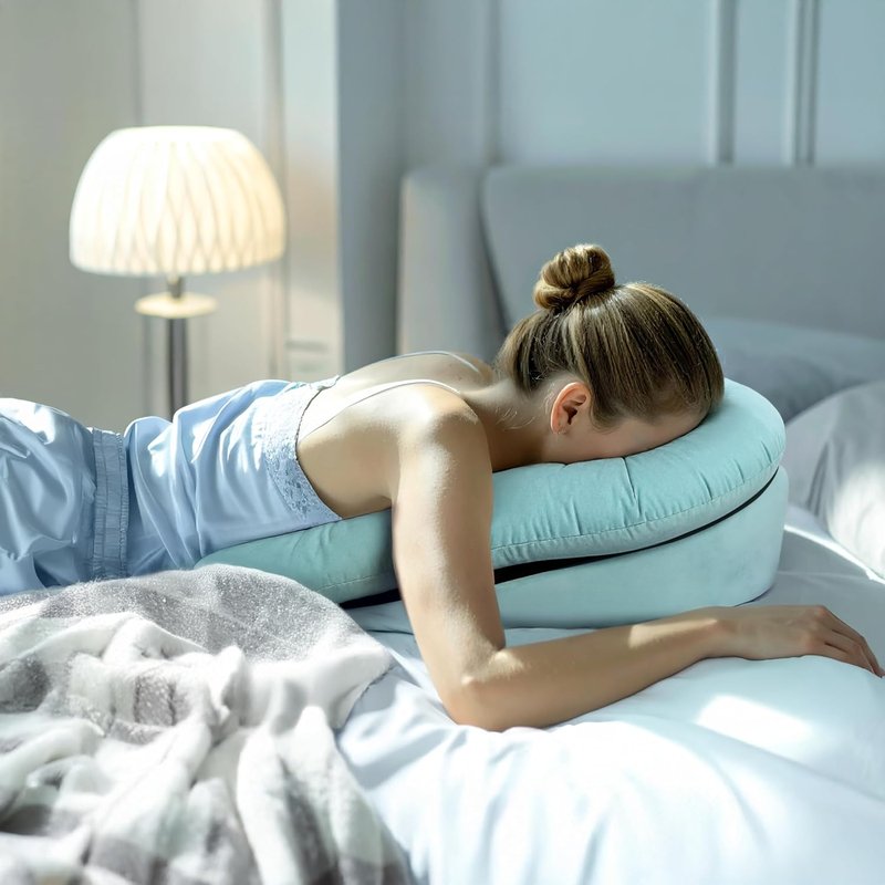 Skiennix Face Down Pillow - Ideal Support for Eye Surgery Recovery | Comfortable Massage Bed Pillow