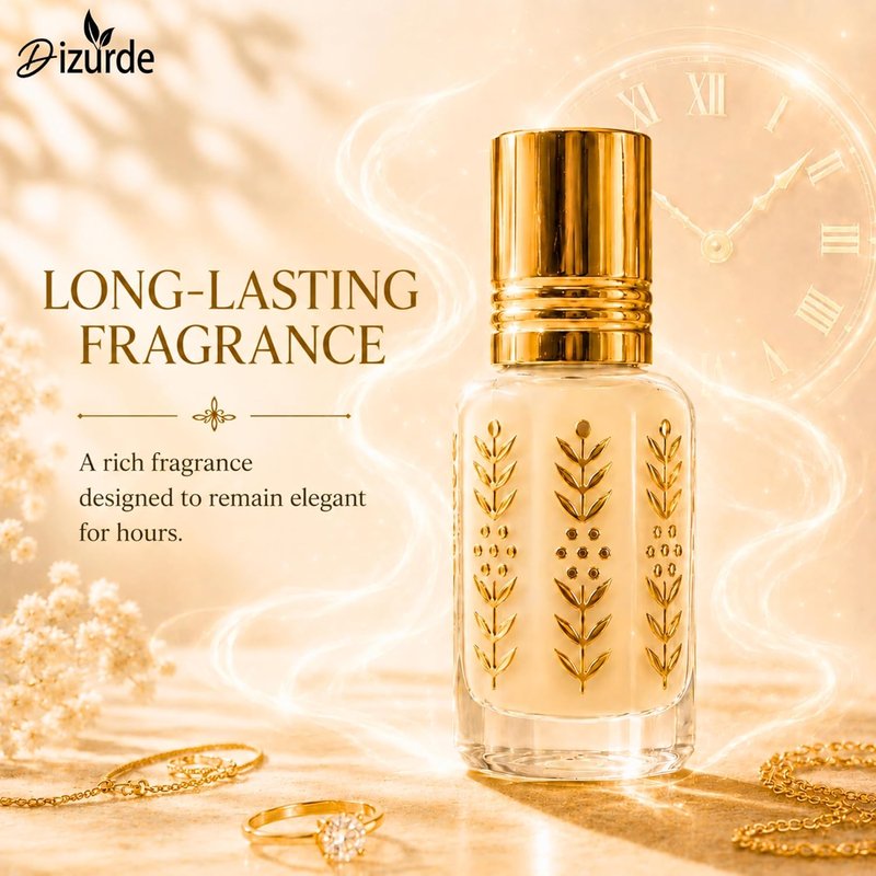 Musk Al Tahara White Musk Perfume - 6mL Egyptian Musk Oil for Women | Soft Everyday Scent
