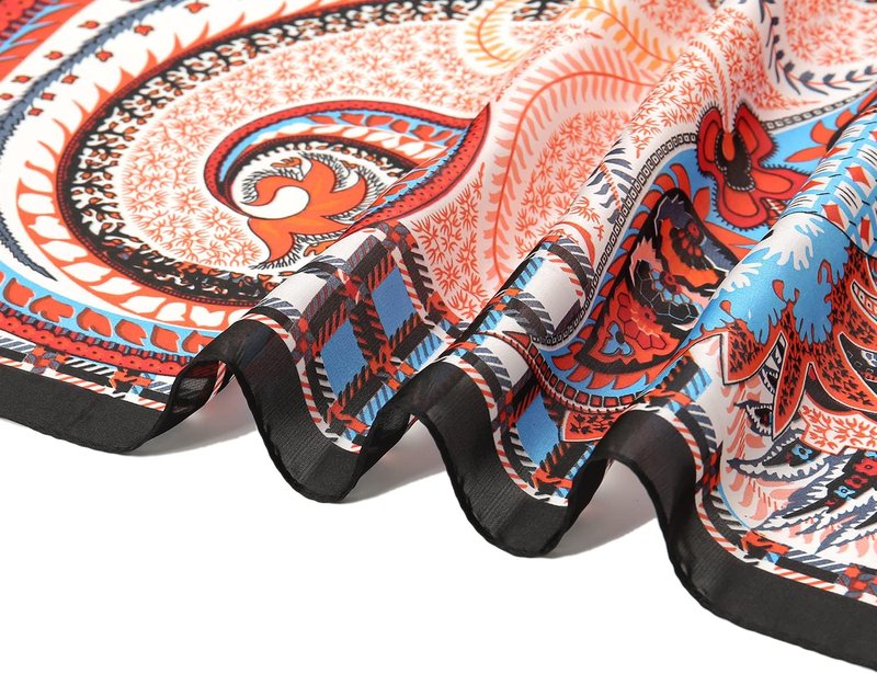 RIIQIICHY Satin Silk Hair Scarf - Luxurious Sleep Wrap for Women | 27.5" Size