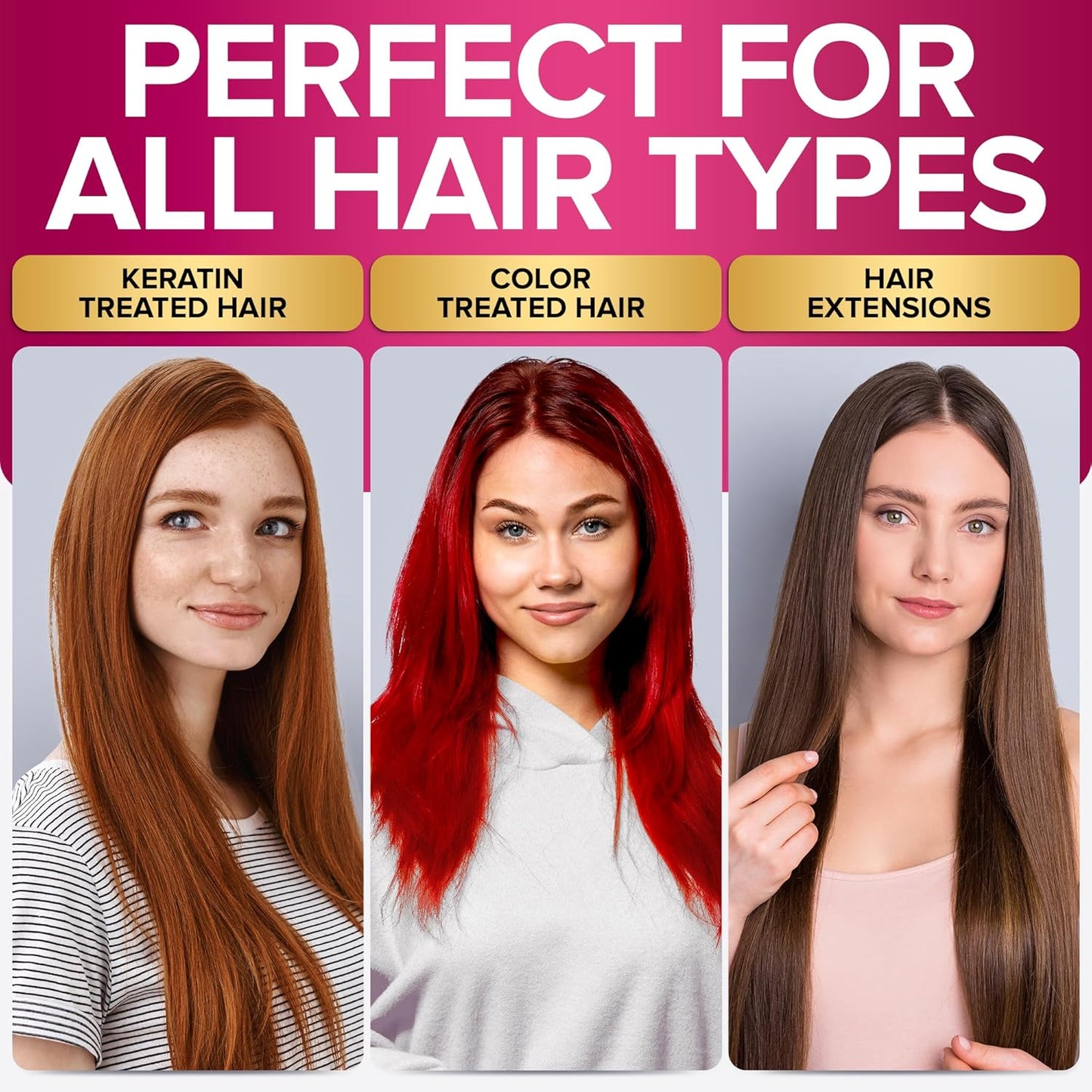 Sulfate-Free Shampoo and Conditioner Set for Color-Treated Hair | 2 x 16.9 Fl Oz