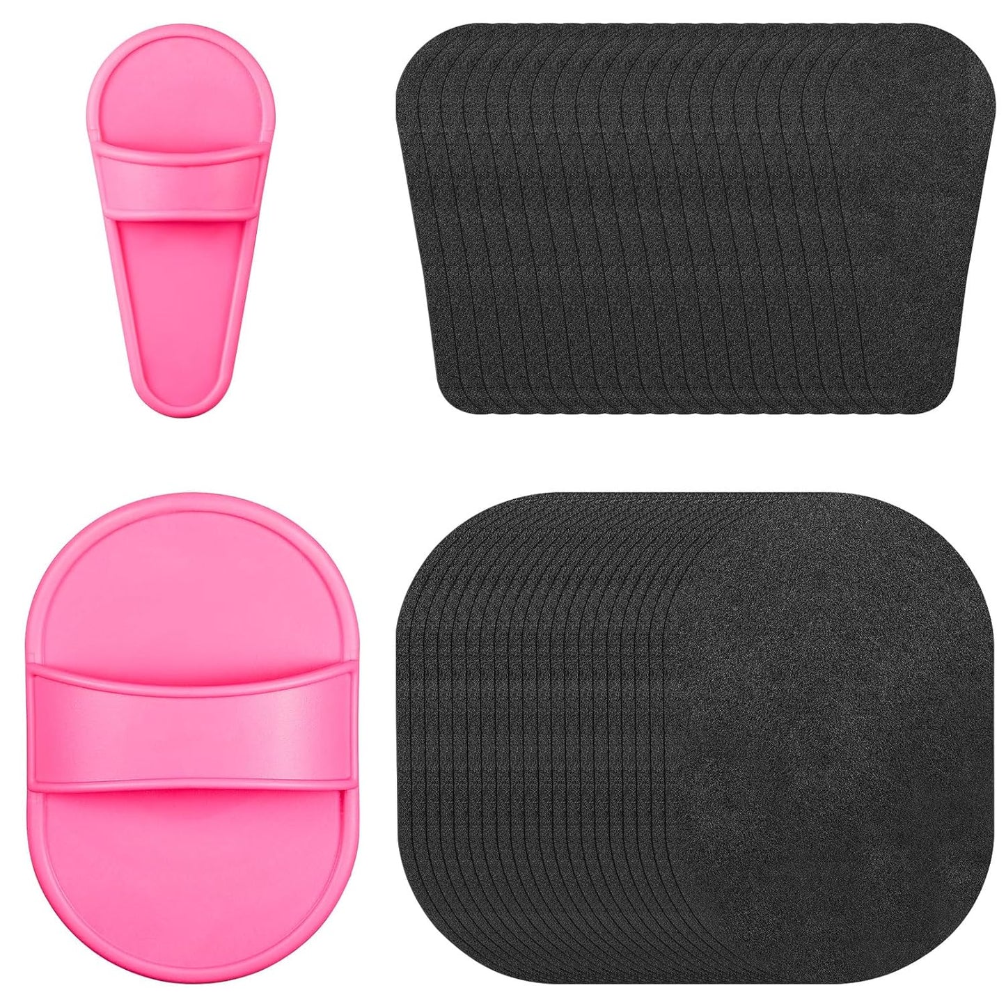 Smooth Away 102-Piece Exfoliation Kit | Gentle Hair Removal Pads for Women & Girls - 2 Sizes Available