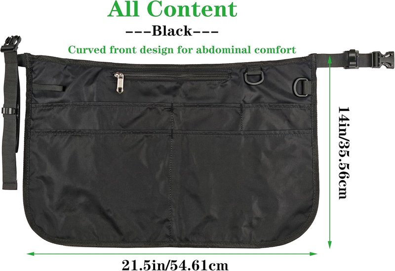 Skiennix Barber Apron - Waterproof & Bleach-Proof Hair Stylist Apron with 6 Pockets | Unisex Design
