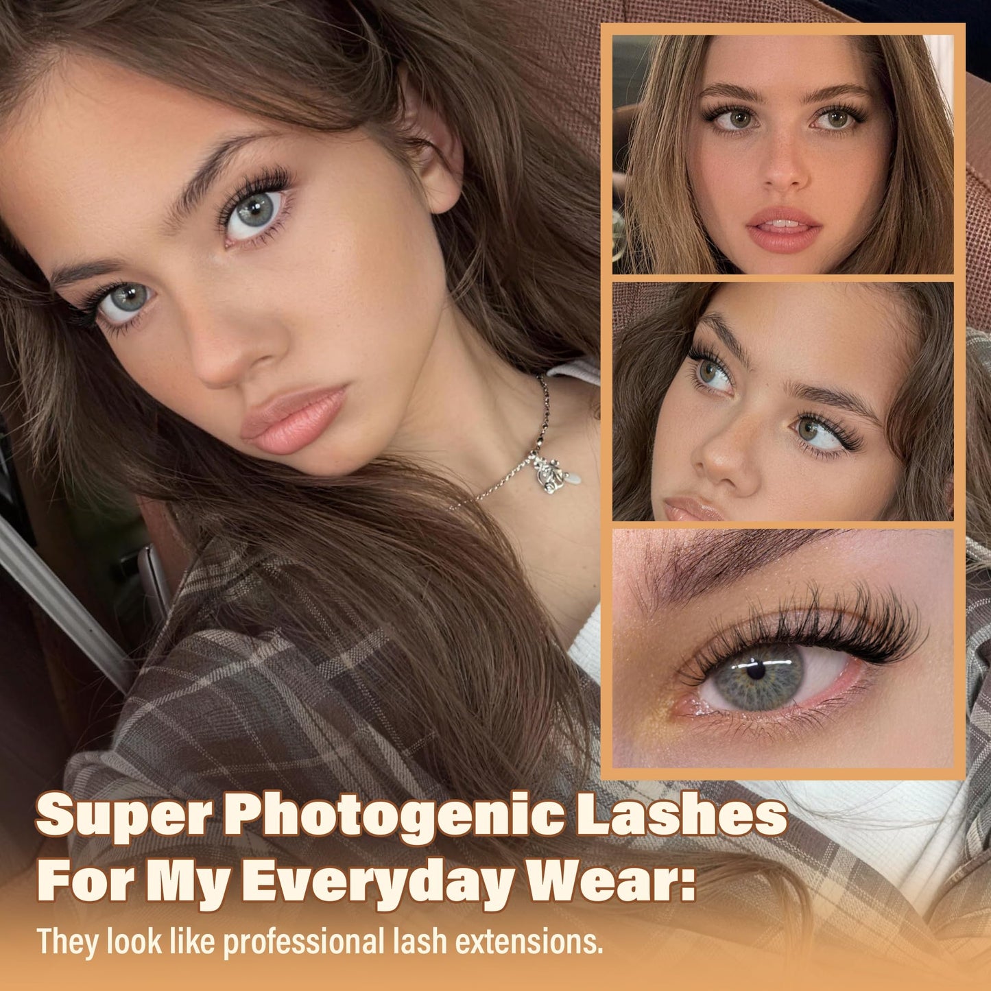 Wispy Lash Clusters Fluffy Eyelash Clusters Natural Spider Lashes Clusters D Curl Cluster Eyelash Extensions Individual Lashes 10-16mm Eyelashes Cluters DIY Soft Glam Lash Extensions
