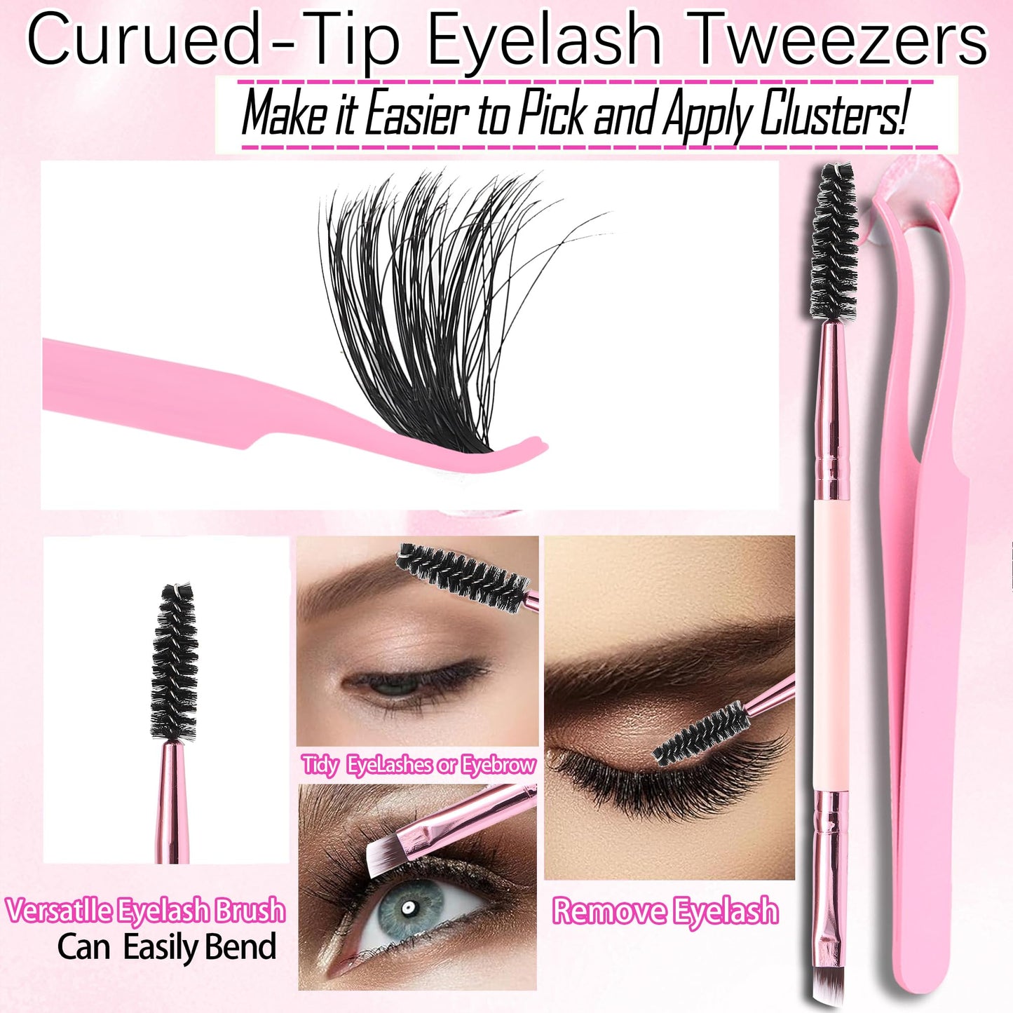 YIDUO Volume Lash Clusters Kit