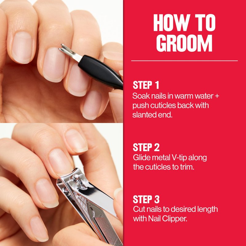 Revlon Nail Clipper With File, Manicure Care Tool With a Curved Blade for an Accurate Trimming and Grooming, Easy to Use (Pack of 1)