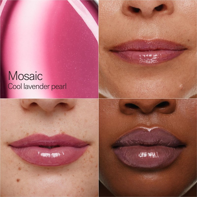 ILIA - Overglaze Hydrating Lip Gloss | Hydrate, Plump, Smooth | Long Lasting, Bleed & Feather-Resistant, High Shine | 24-HR Hydration, Clean, Cruelty-Free & Vegan (Mosaic)