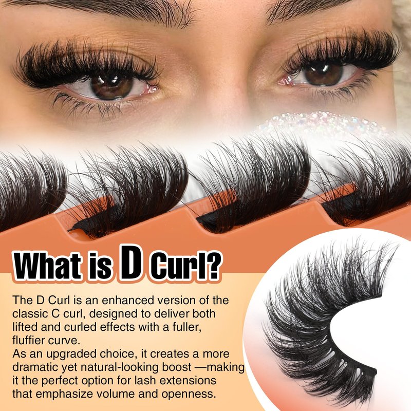 Mink Lashes Full Volume False Eyelashes 18mm Dramatic Faux Mink Eyelashes Natural Look Cat Eye Volume Eye Lashes Multipack by Focipeysa