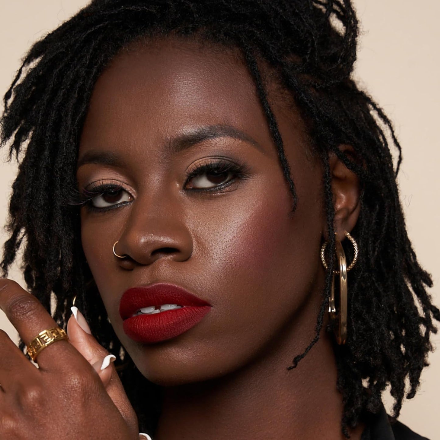 The Lip Bar - Nonstop Liquid Matte Lipstick | Bawse Lady Blue Red - High Pigment, Long Lasting - Vegan & Cruelty Free - 0.24 fl oz