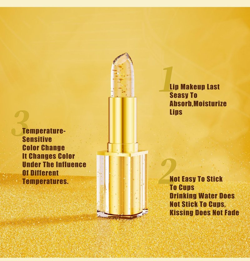 Coellyo Lipstick 1PCSCoellyo Lipstick, True Tone Ph Adjusting Lipstick for Women,Clear lip stick That Changes Color,Long Lasting 24 Hours Moisturizing (1PCS)
