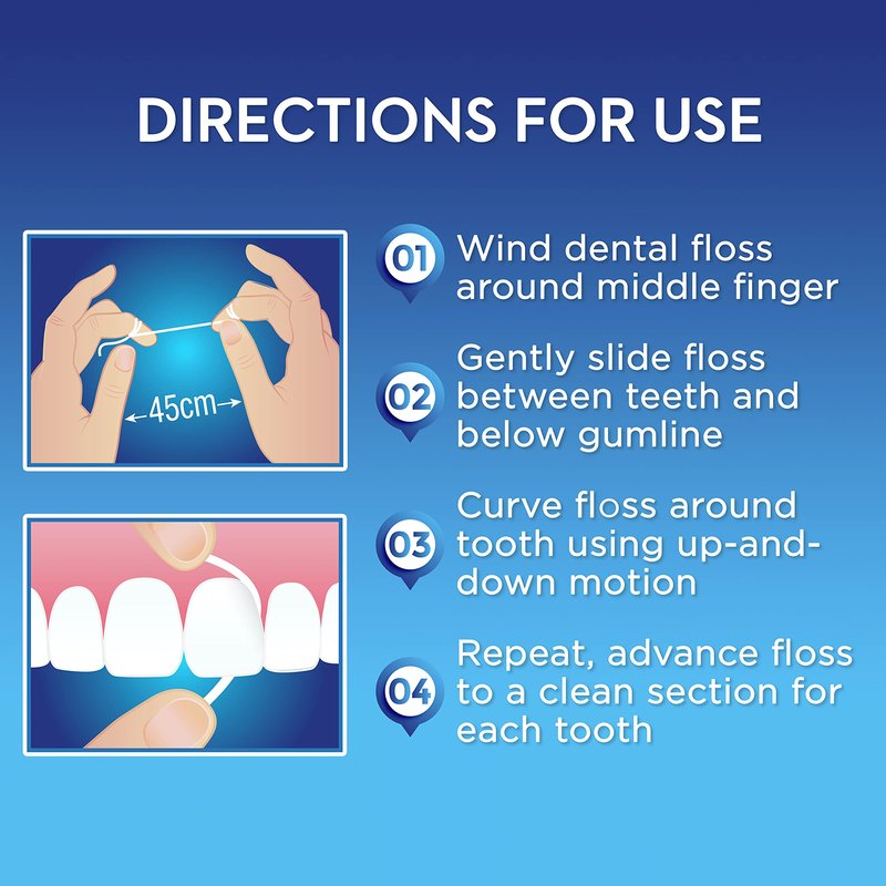 Oral B Satin Dental Floss 25m Mint