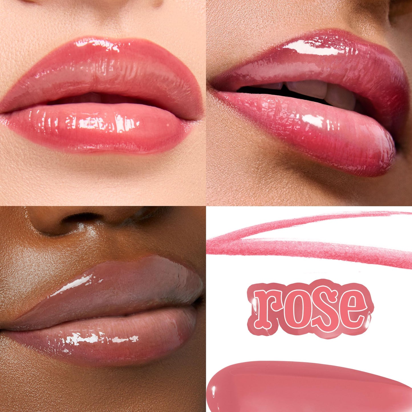tarte maracuja juicy lip tattoo – Transfer Proof Lip Stain Tint & Nourishing Gloss Combo, 2 in 1 Lipgloss Makeup with Hyaluronic Acid and Vitamin E, Vegan & Cruelty-Free, full size, rose