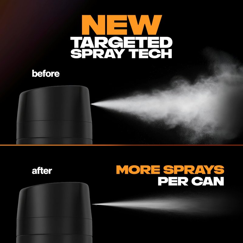 AXE Body Spray 4 Count Dark Temptation 48 Hour All Over Fresh Aluminum Free 2.9 oz