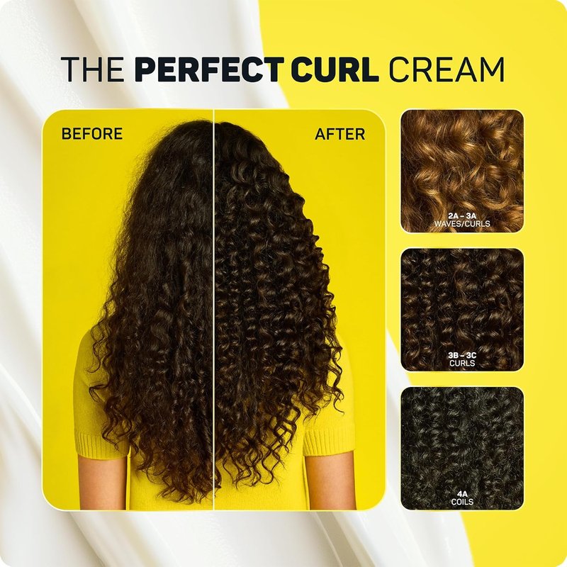 Marc Anthony Curl Cream - Define & Soften Curly Hair with Shea Butter & Oils | Set of 2