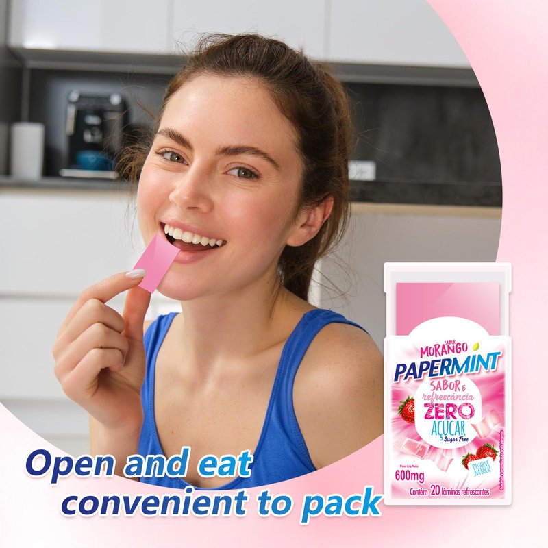 24 Packs of 20-Strips Each of Freshburst Pocketpaks Bad Breath Strips to Keep Your Mouth Fresh（Strawberry）