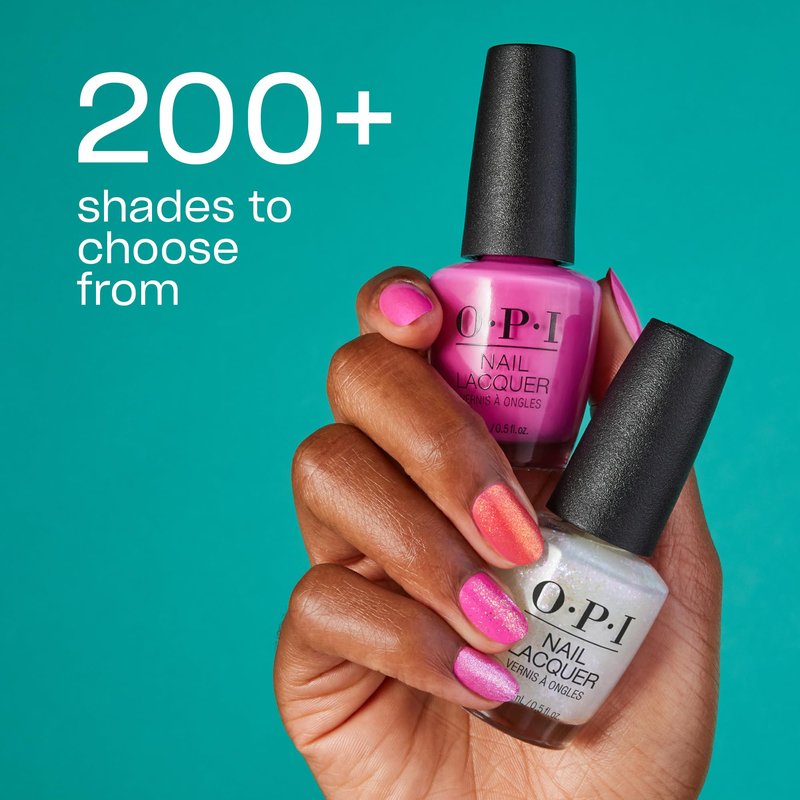 OPI Nail Lacquer Baby, Take a Vow | Sheer Soft Pink Crème Chip Resistant Nail Polish | Fast Drying, Streak Free