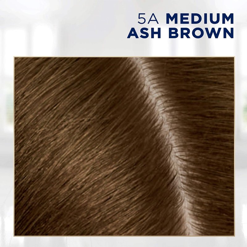 Clairol Root Touch-Up Permanent Hair Dye - 5A Medium Ash Brown | Pack of 4