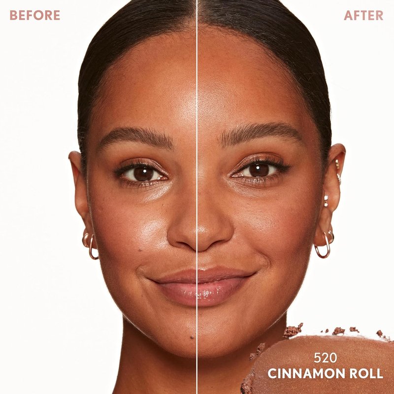 COVERGIRL TruBlend Skin Enhancer - Baked Luminous Face Powder with Hyaluronic Acid | 520 Cinnamon Roll