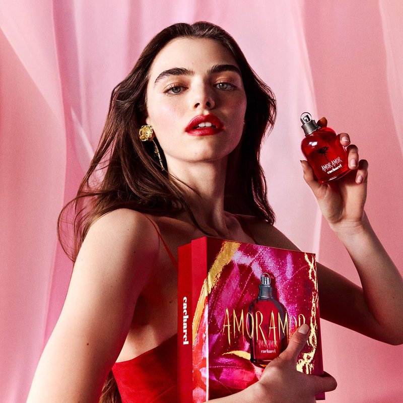 Amor Amor Eau de Toilette for Women - Fruity Vanilla & Blackcurrant Perfume | Sensual, Sweet Fragrance