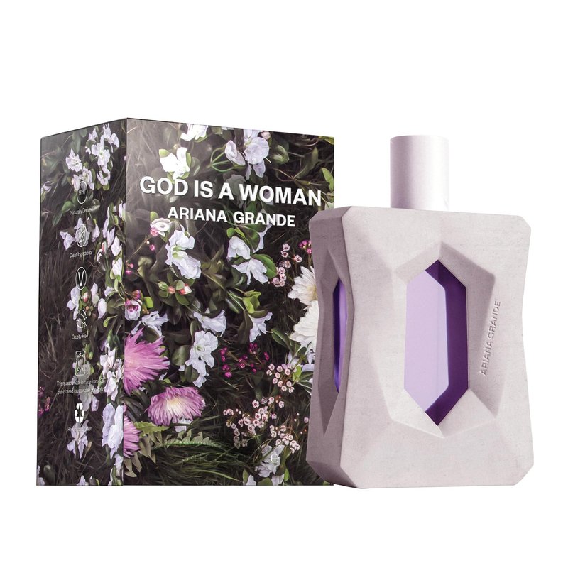 Ariana Grande God is a Woman Eau de Parfum – Fruity Musk Fragrance for Women – Women's Perfume with Notes of Orris, Pear, Vanilla & Cedarwood – 1.7 Fl Oz