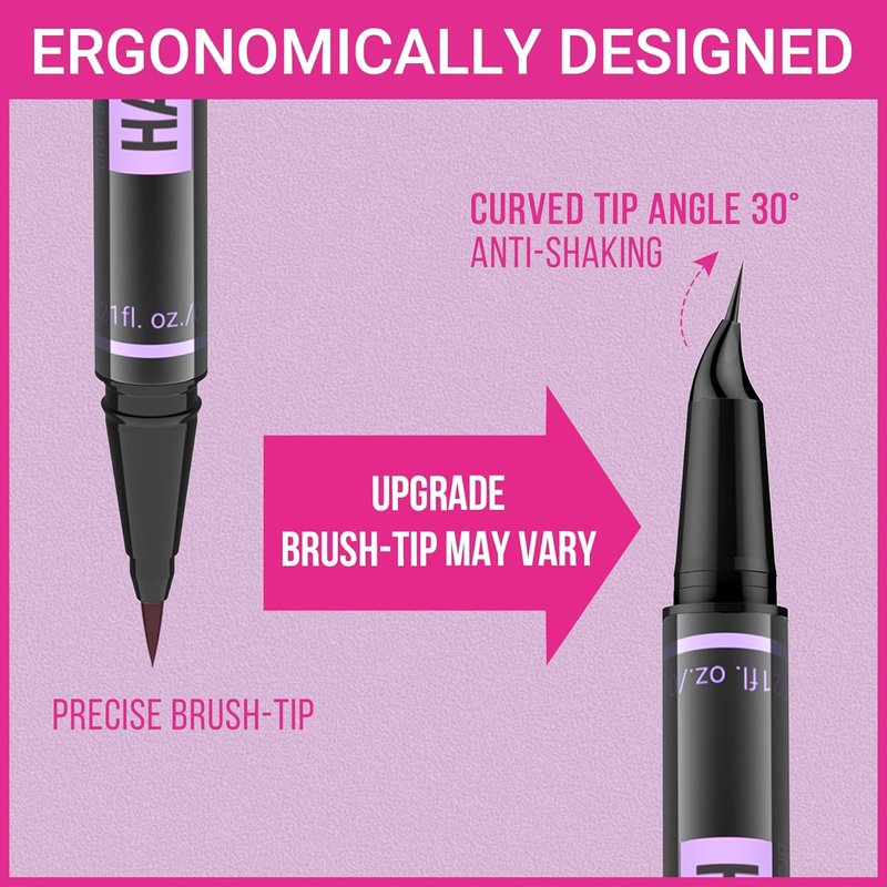 iMethod Eyebrow Pen - 2-in-1 Microblading Eyebrow Pencil with Fork-Tip & Brush-Tip | Light Brown, Long-Lasting Natural Look