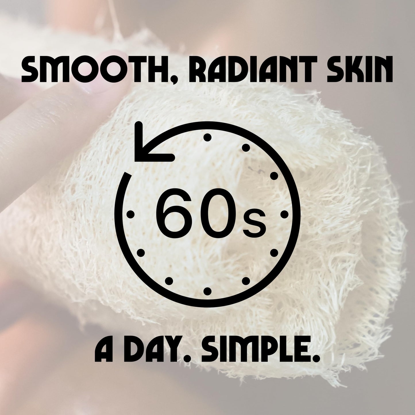 Birdee 100% Plant-Based Loofah Body Wash Sponge - Natural Luffa for Exfoliating and Radiant Skin, Hand-crafted in Vietnam, Pack of 4